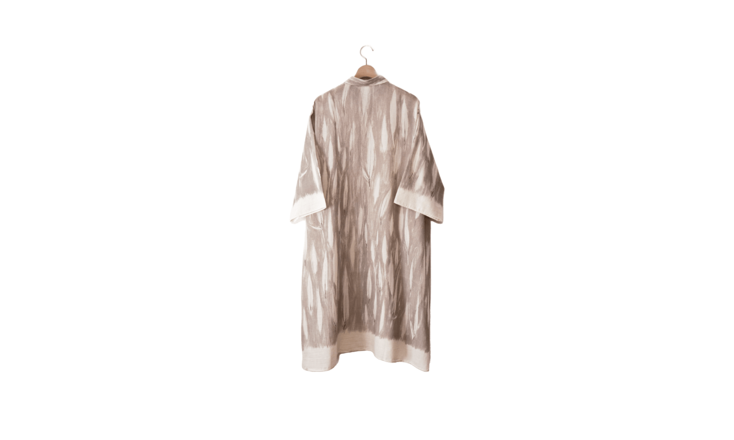 Bamboo Leaf Organic Cottonワンピース - zenboseineionlinestore Zenbo Seinei