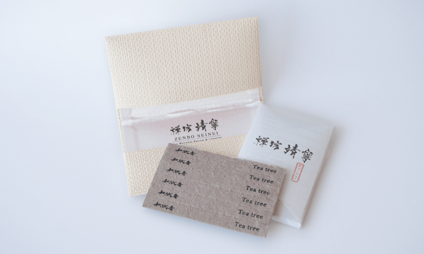 和紙香 【イランイラン】とカードケースセット Original Paper Incense Set 【 Ylang-Ylang】 - zenboseineionlinestorezenboseineionlinestore