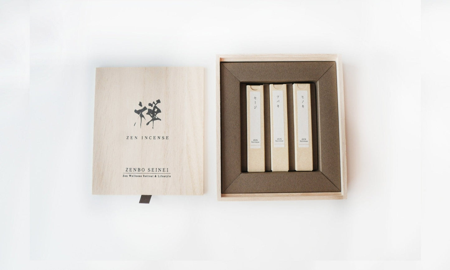 ZEN Incense「心地」お香 3 assorted - zenboseineionlinestorezenboseineionlinestore