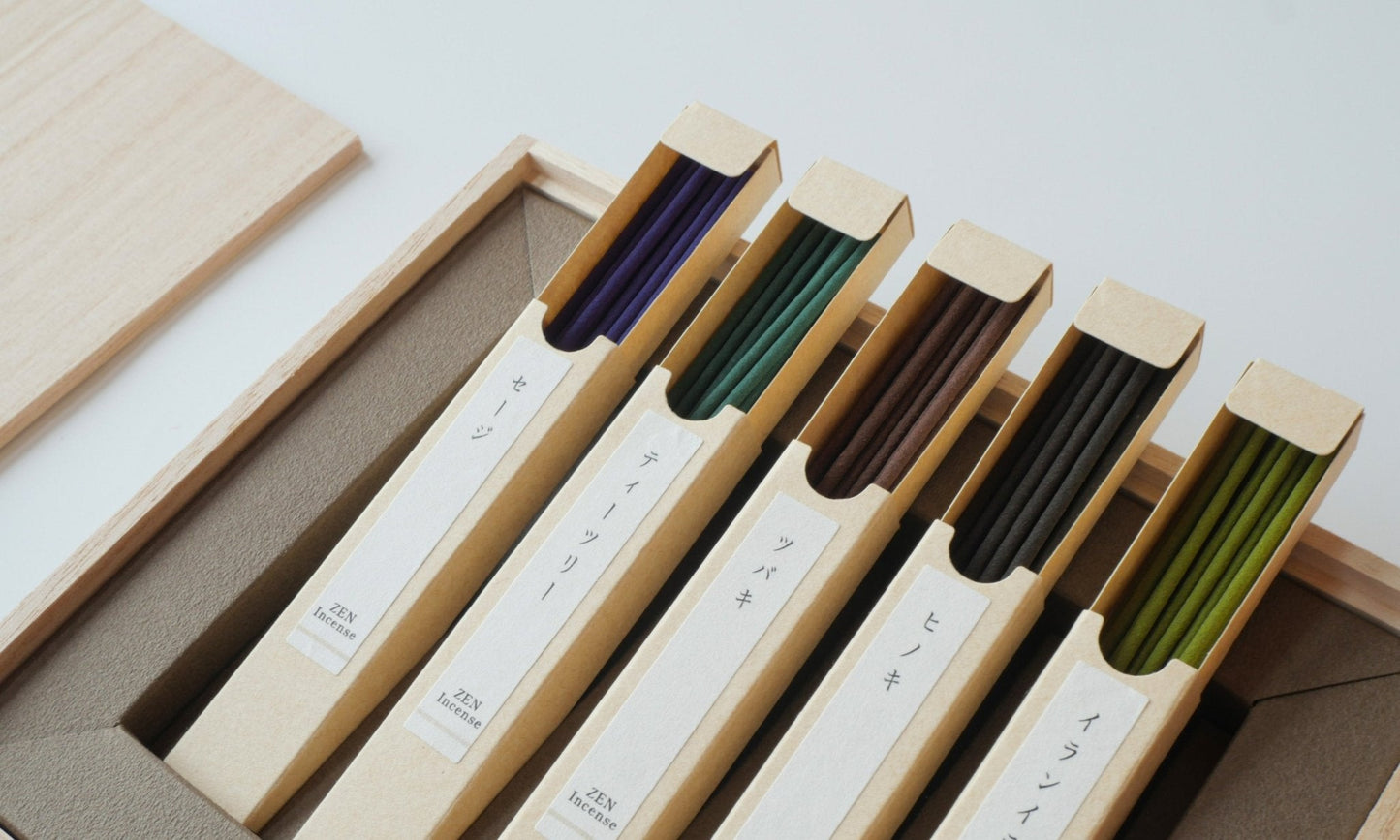 ZEN Incense「心地」お香 5 assorted - zenboseineionlinestorezenboseineionlinestore