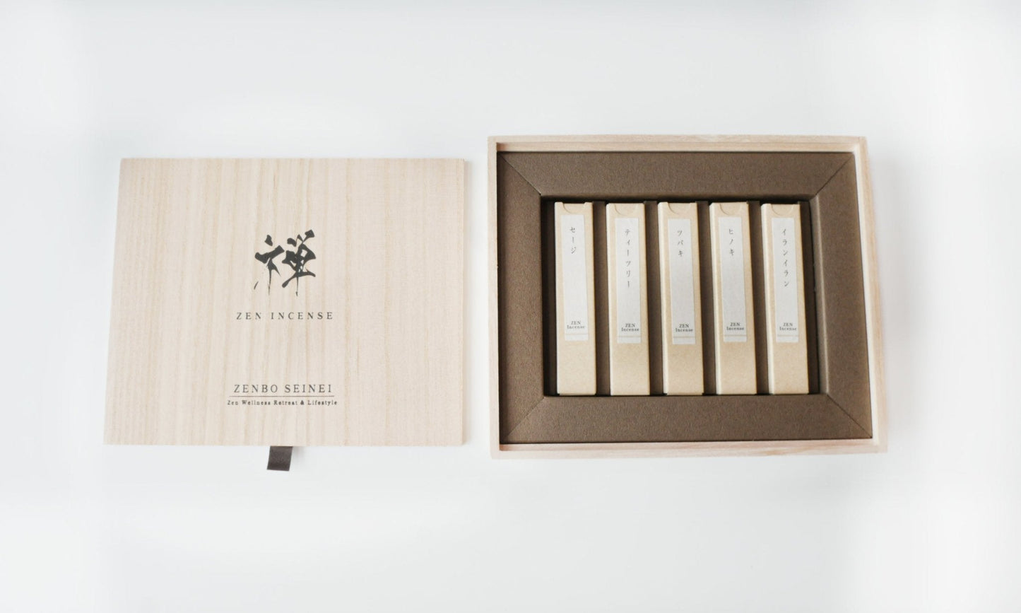 ZEN Incense「心地」お香 5 assorted - zenboseineionlinestorezenboseineionlinestore