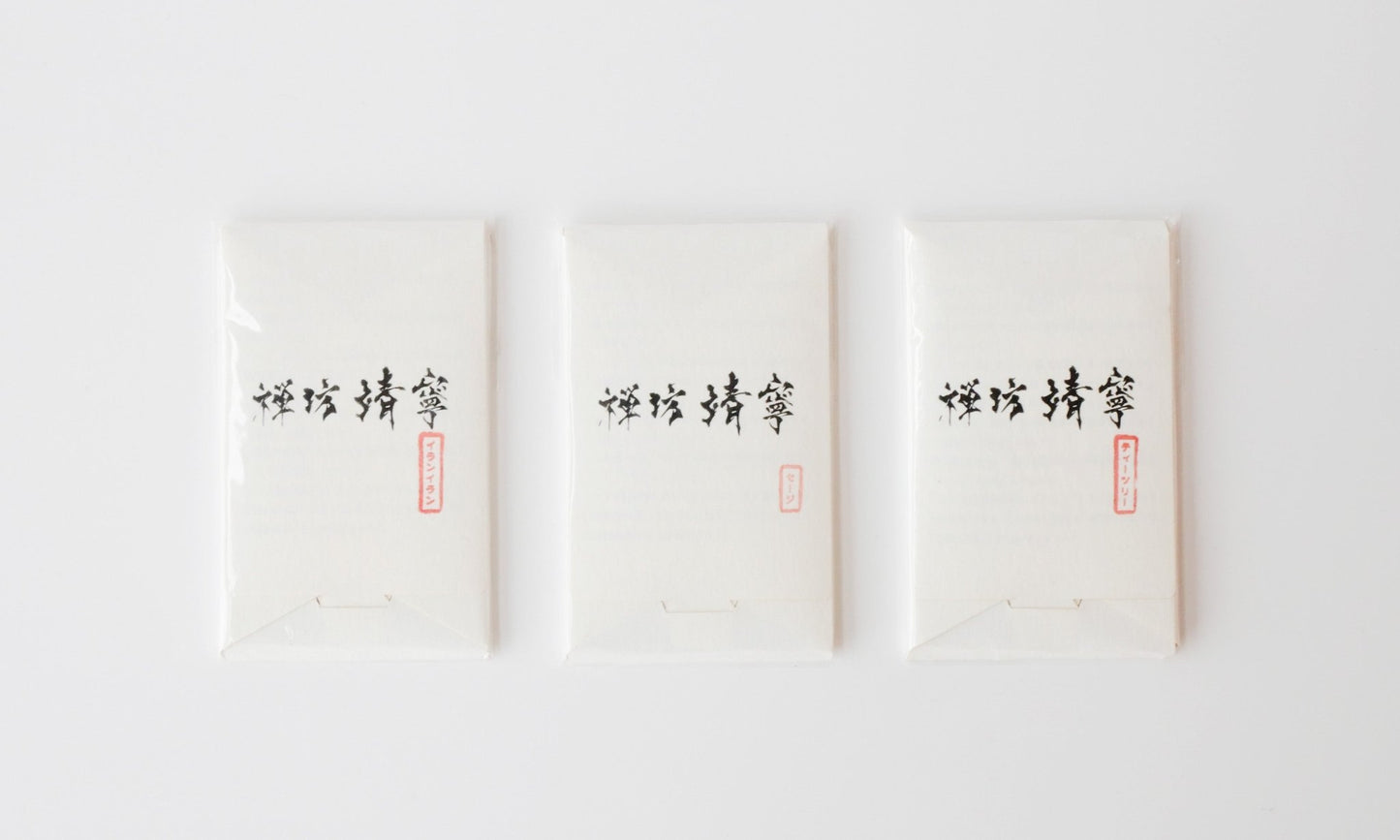 和紙香 【セージ 】とカードケースセット Original Paper Incense Set 【 Sage】 - zenboseineionlinestorezenboseineionlinestore