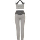 Yoga Wear 裸 HADAKA Set (Light GREY) フィール セットアップ - zenboseineionlinestorezenboseineionlinestore